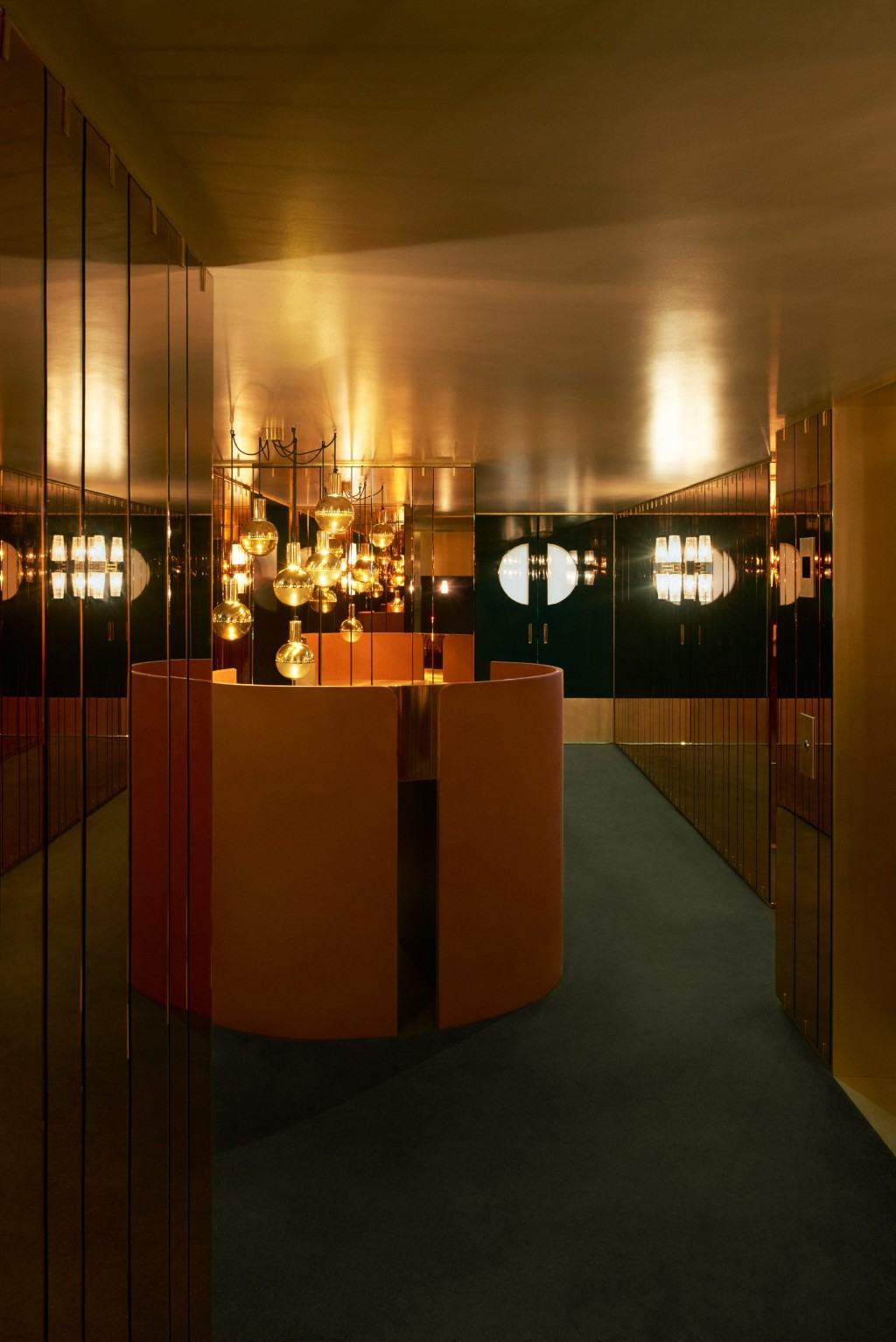 Dimore Studio interiors - an opulent bar furniture scheme at London