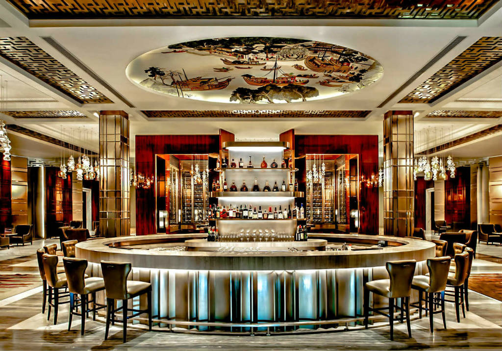 Saint Regis Luxury hotels Tianjin bar design ideas
